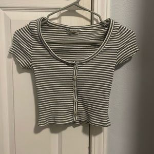 Urban Outfitters, size small, white with black stripes
